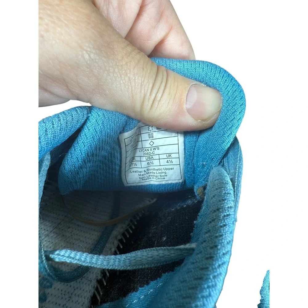 La Sportiva Lycan II Shoes‎ Womens Size 6.5 Blue Trail Running Athletic Sneakers